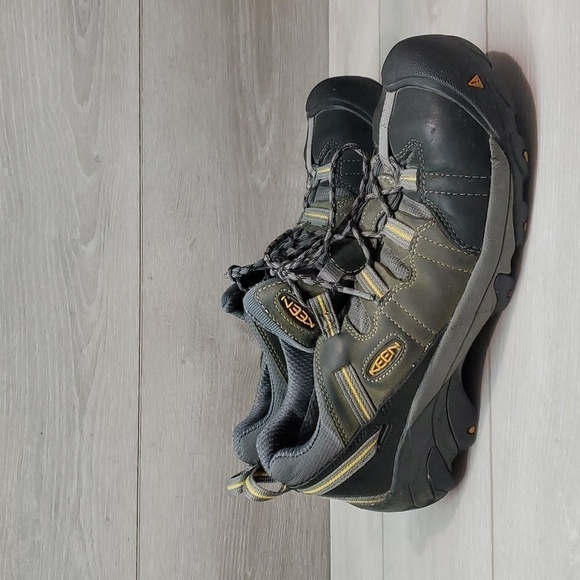 Keen Mens Outdoor Leather Steel Toe Workout sneakers shoes sz 11.5 - Picture 2 of 14